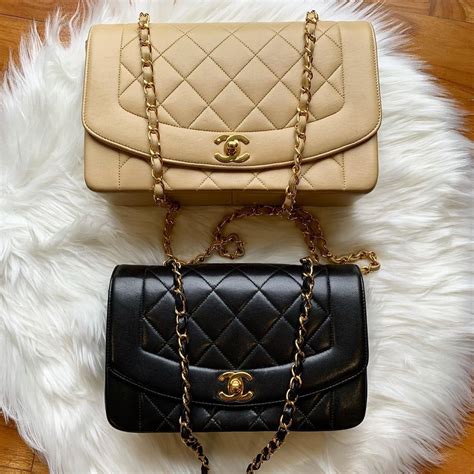 chanel diana small vs medium|chanel flap style.